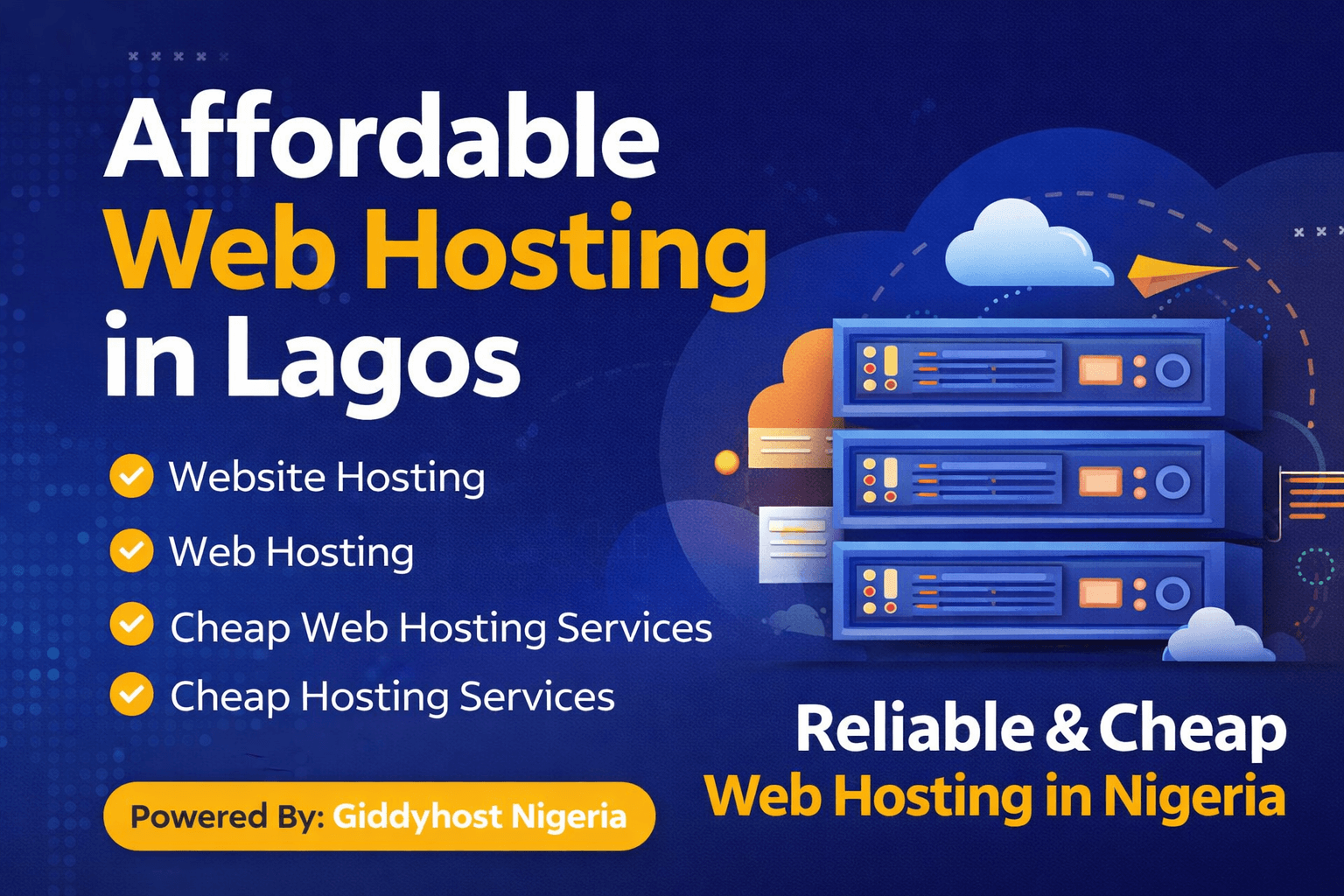 Affordable Web Hosting in Lagos