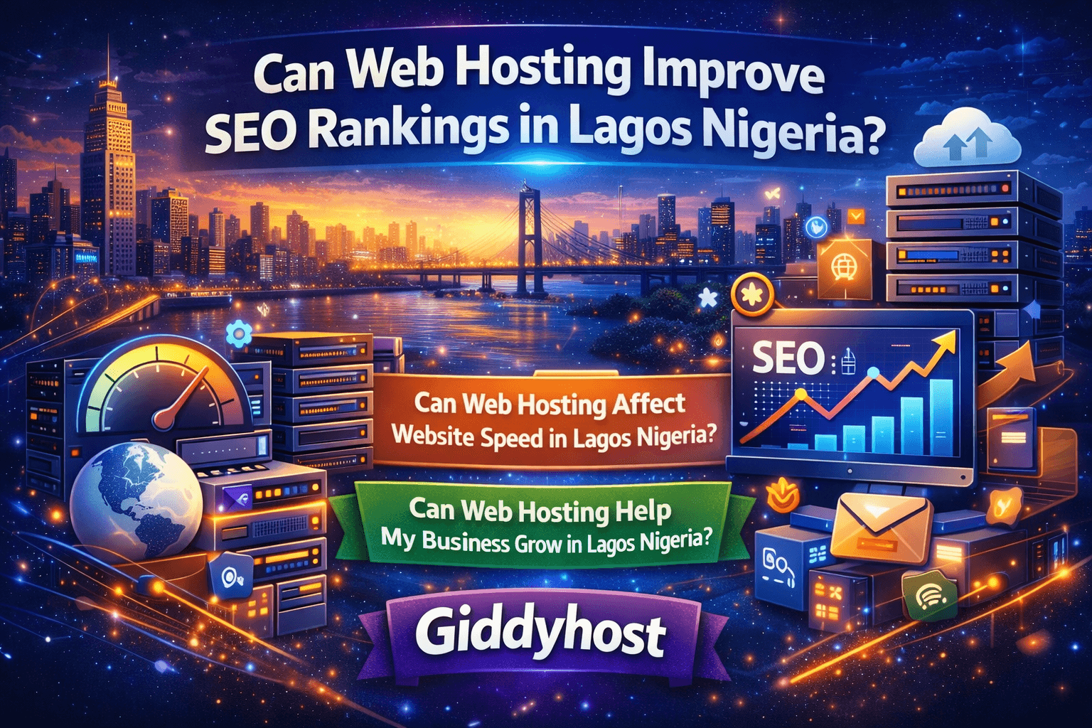 Can Web Hosting Improve SEO Rankings in Lagos Nigeria?