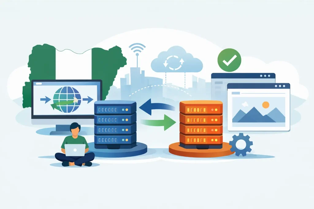 Domain Transfer Nigeria Without Website Downtime