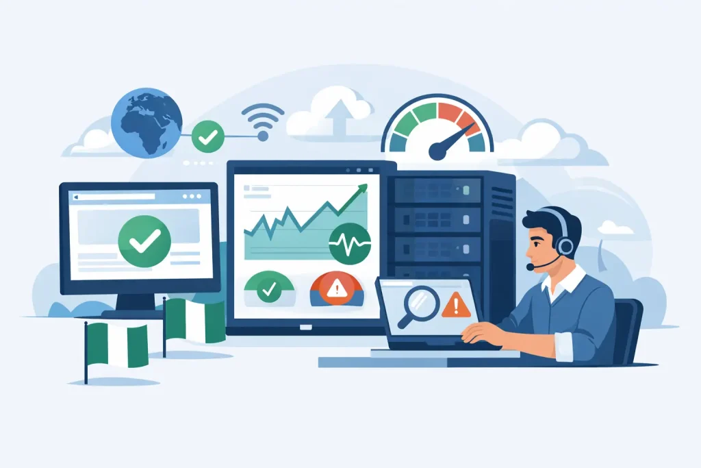 Website Uptime Monitoring Service for Nigerian Sites
