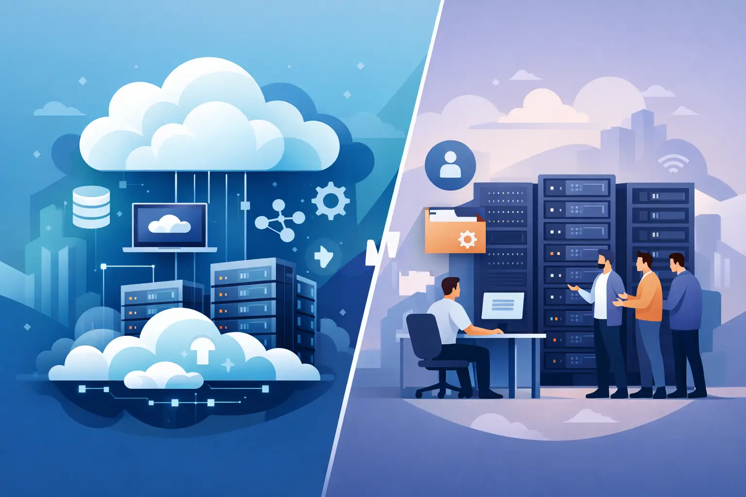 Cloud Hosting Versus Shared Hosting Compared